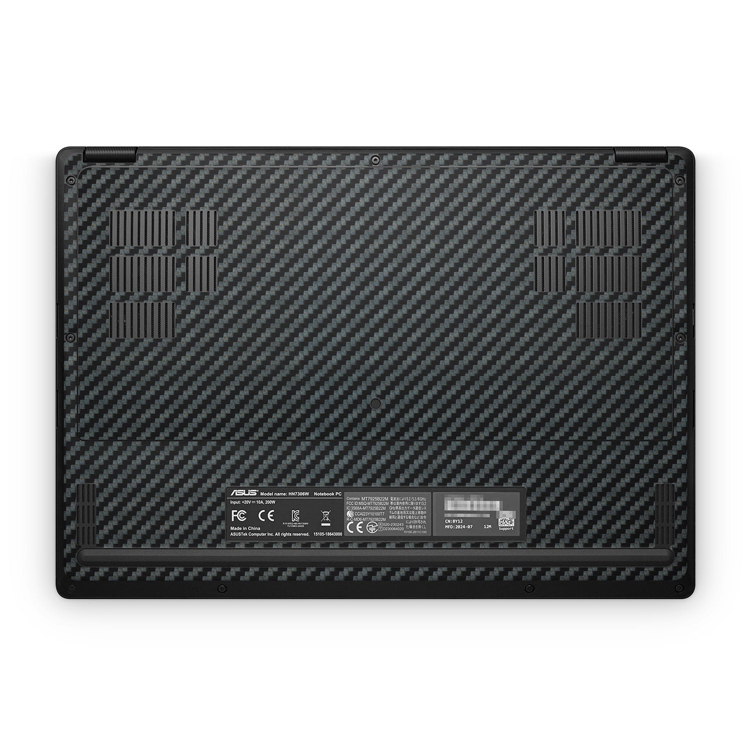 Black Carbon Fiber