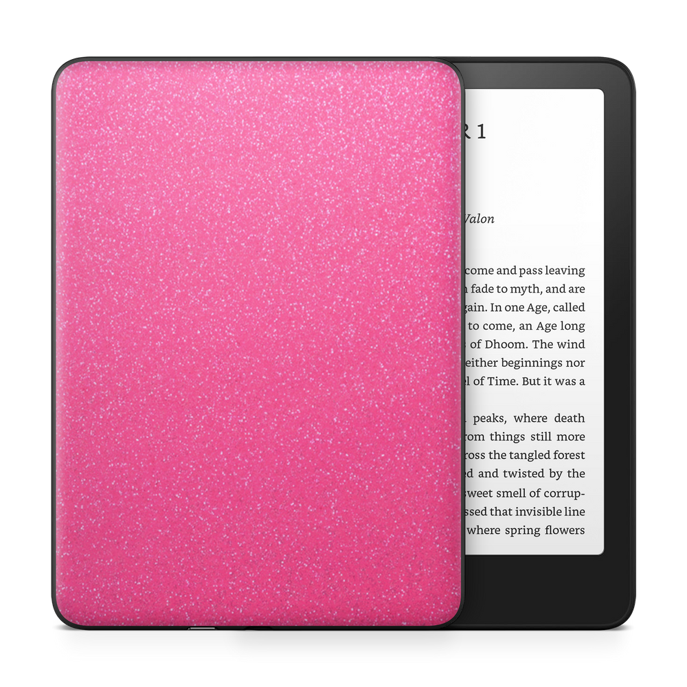 Amazon Kindle 2024 — amazon-kindle-6-2024-ess-pink-glitterbomb-skin-wrap-cover