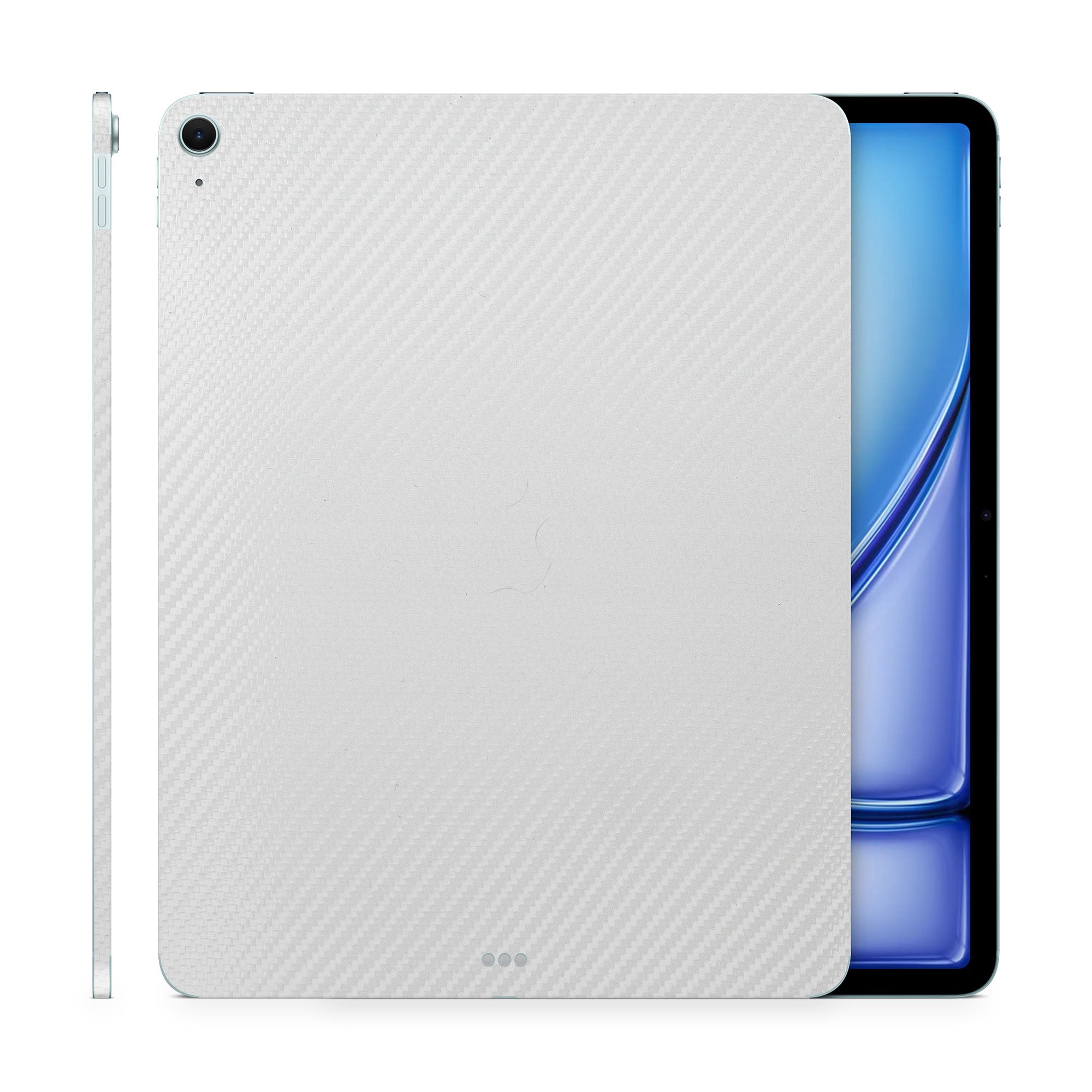 apple-ipad-air-13-m3-white-carbon-fiber-skin-wrap-cover.jpg