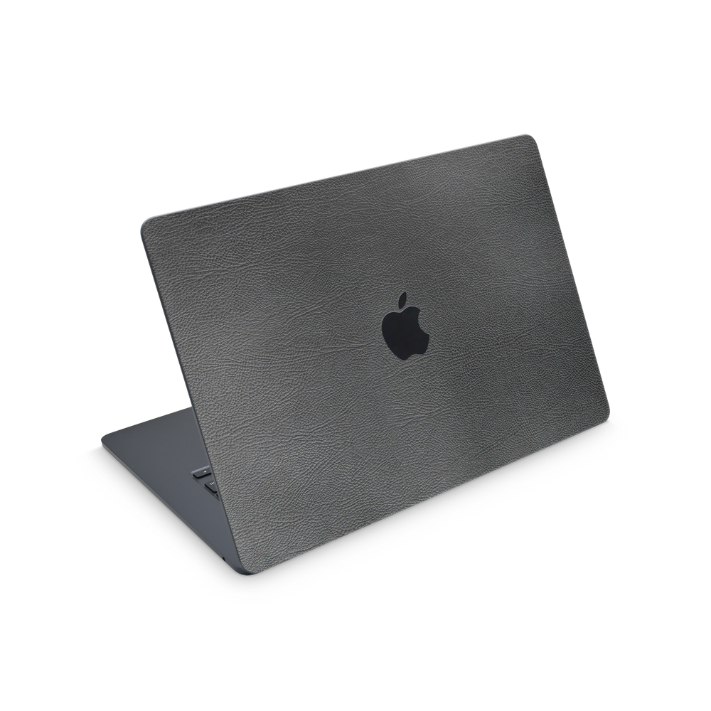 Apple Macbook Air 15 M2 Essentials Black Leather Skin Wrap Cover