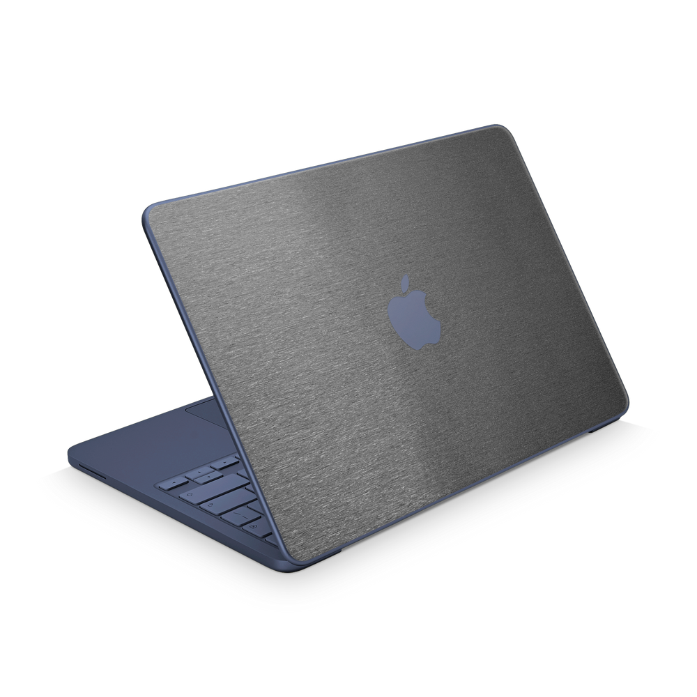 Apple Macbook Neo 13 2026 Essentials Brushed Black Skin Wrap Cover