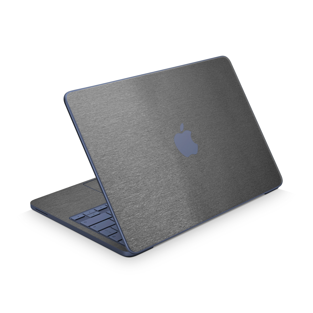 Apple Macbook Neo 13 2026 Professional Brushed Black Skin Wrap Cover