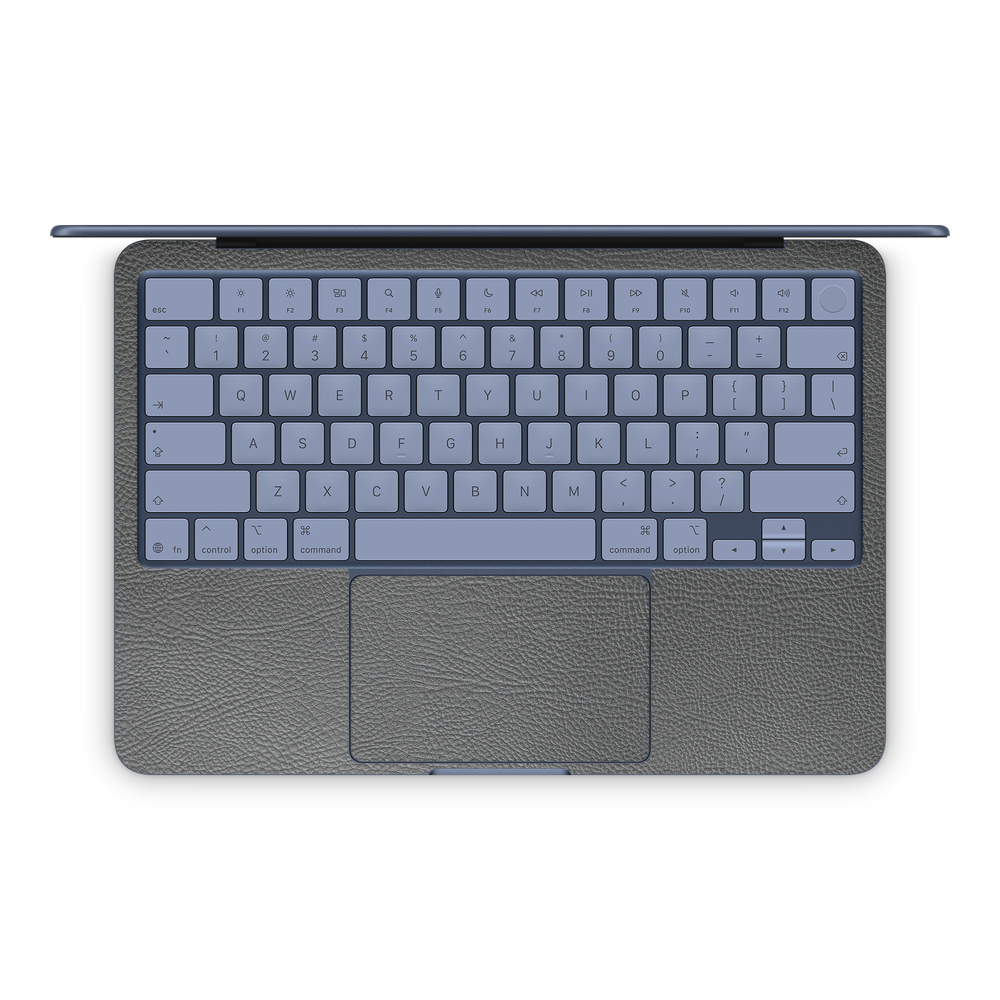 Apple Macbook Neo 13 2026 Professional Interior Black Leather Skin Wrap Cover