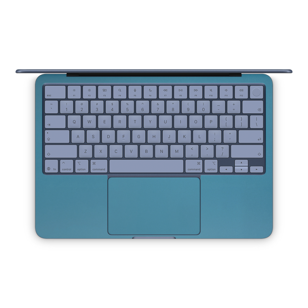 Apple Macbook Neo 13 2026 Professional Interior Satin Ocean Shimmer Skin Wrap Cover