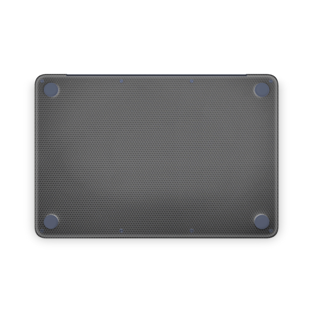 Apple Macbook Neo 13 2026 Ultimate Professional Bottom Black Matrix Skin Wrap Cover