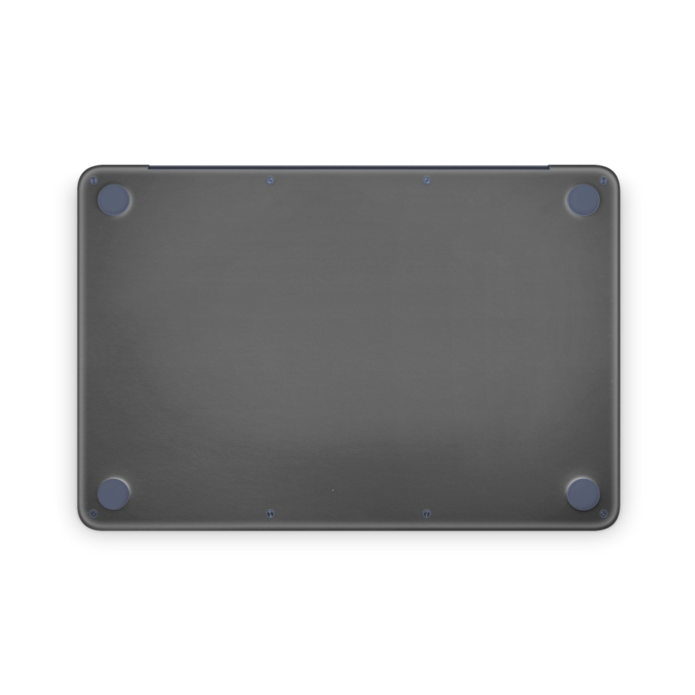 Apple Macbook Neo 13 2026 Ultimate Professional Bottom Matte Black Skin Wrap Cover