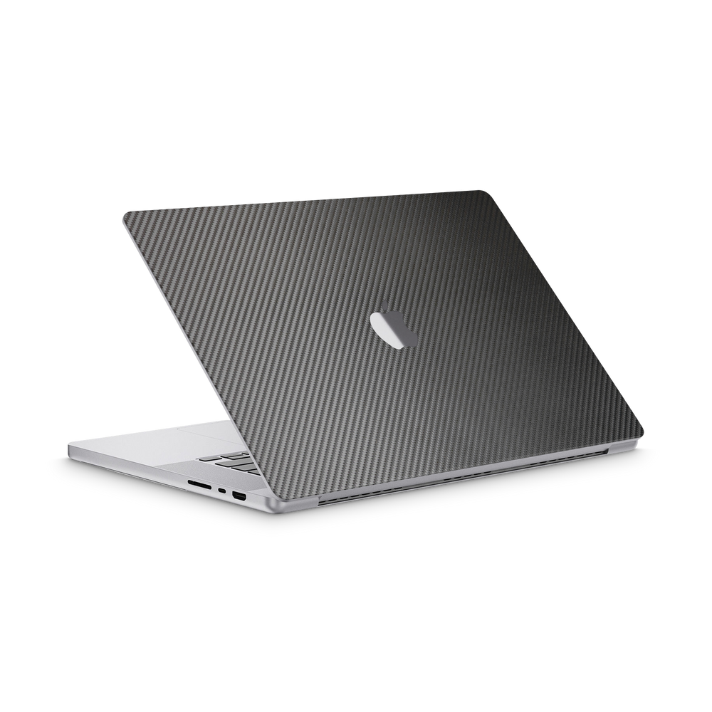 Apple Macbook Professional 16 M1 Essentials Black Carbon Fiber Skin Wrap Cover