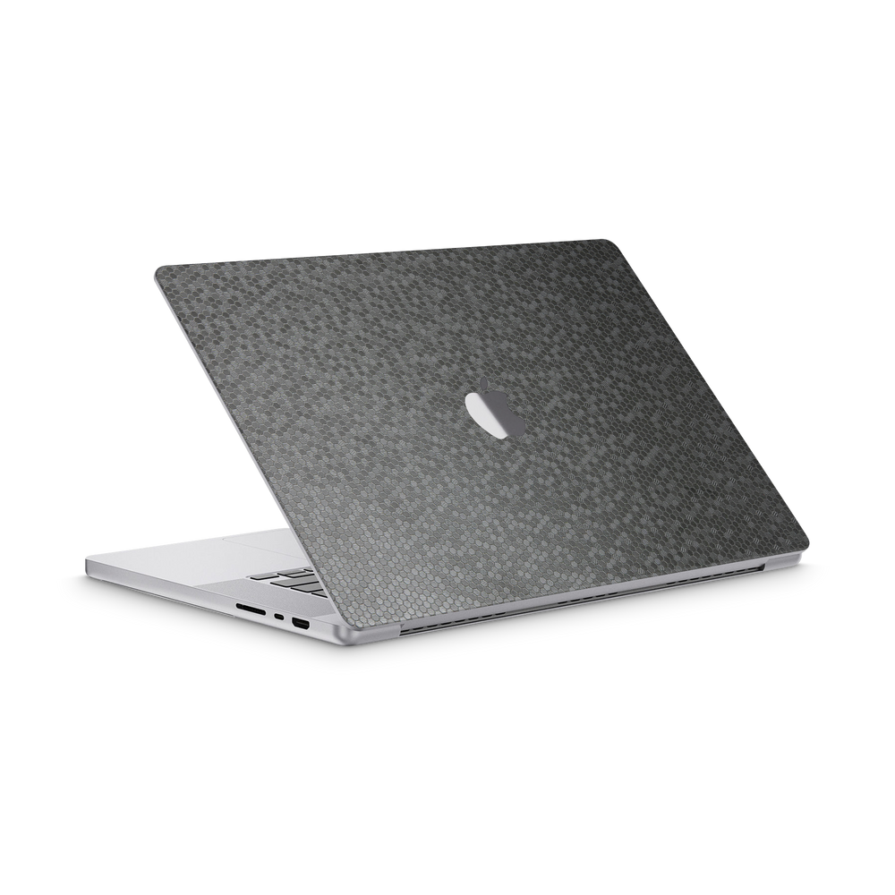 Apple Macbook Professional 16 M1 Essentials Black Honeycomb Skin Wrap Cover