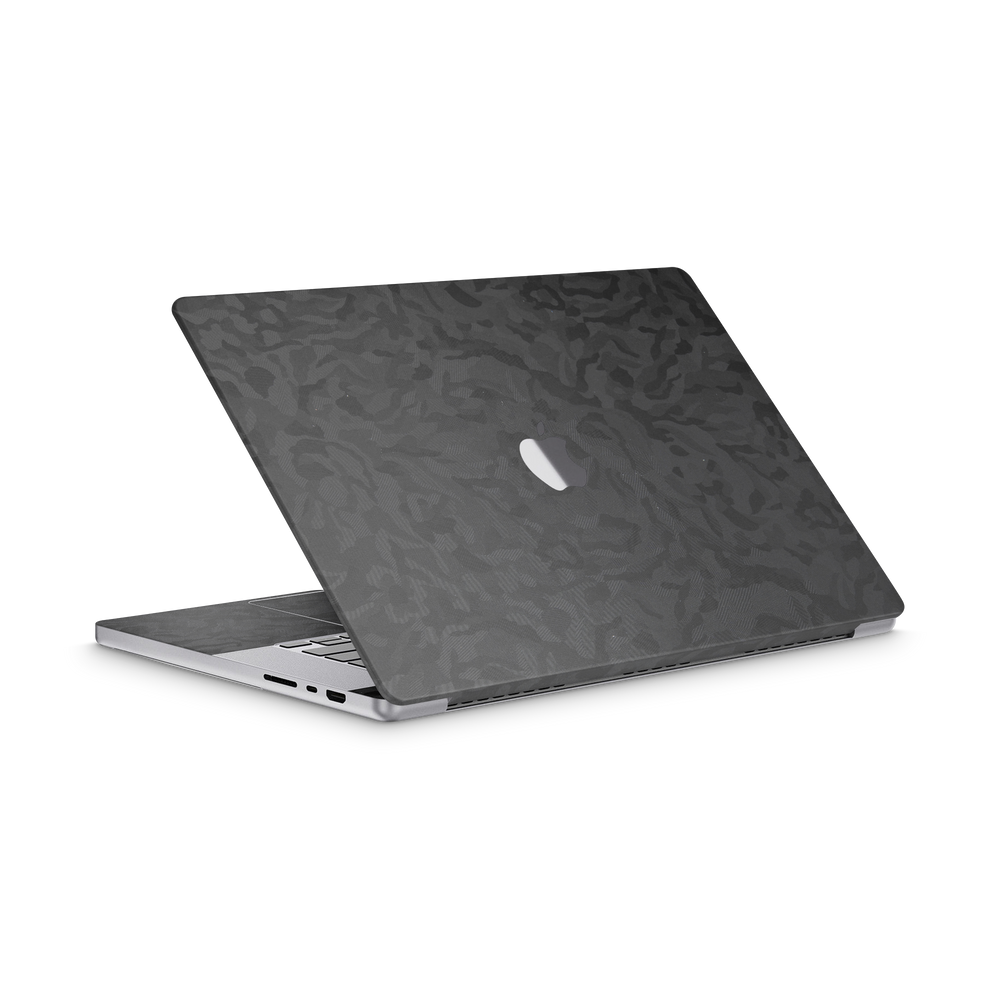Apple Macbook Professional 16 M1 Professional Black Camo Skin Wrap Cover