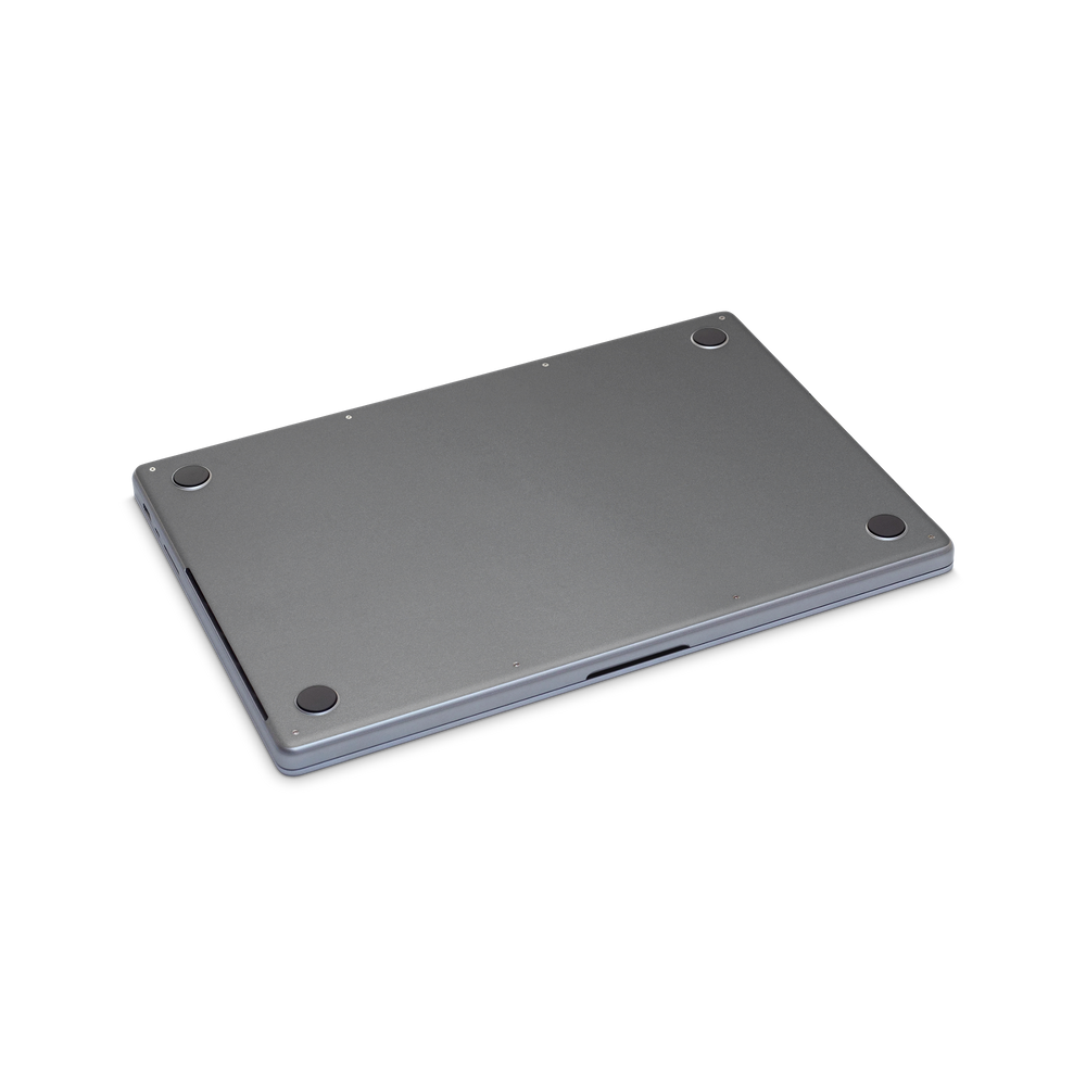 Apple Macbook Professional 16 M1 Professional Bottom Charcoal Grey Skin Wrap Cover