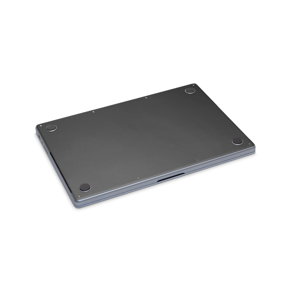 Apple Macbook Professional 16 M1 Professional Bottom Matte Black Skin Wrap Cover