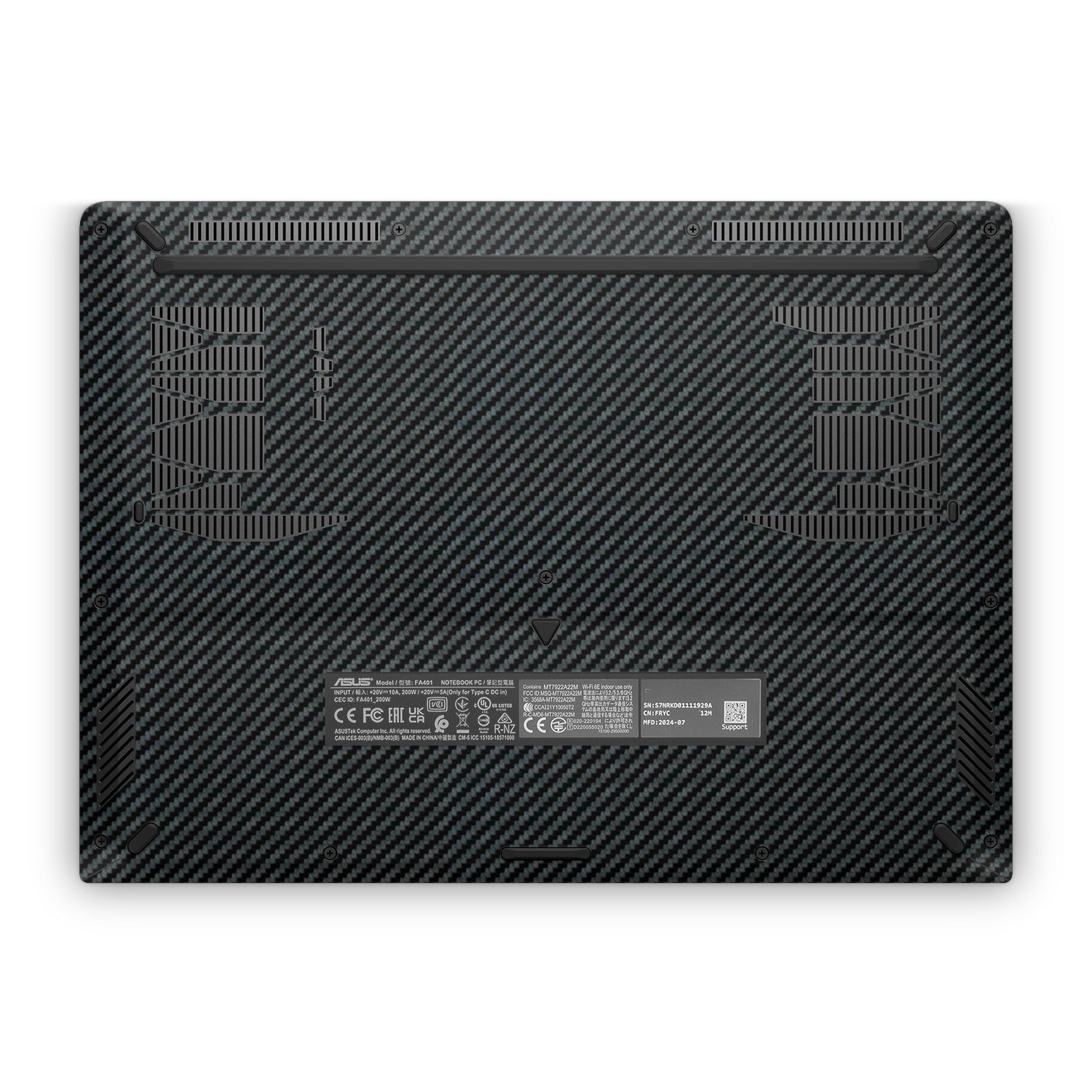 Black Carbon Fiber