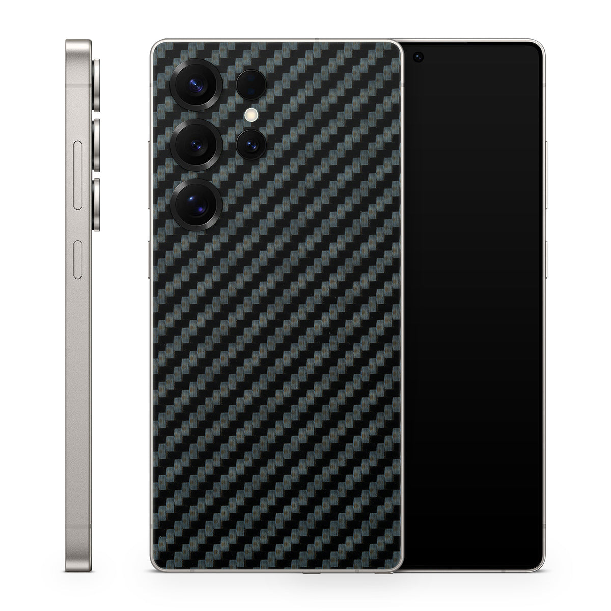 Black Carbon Fiber | Back Only