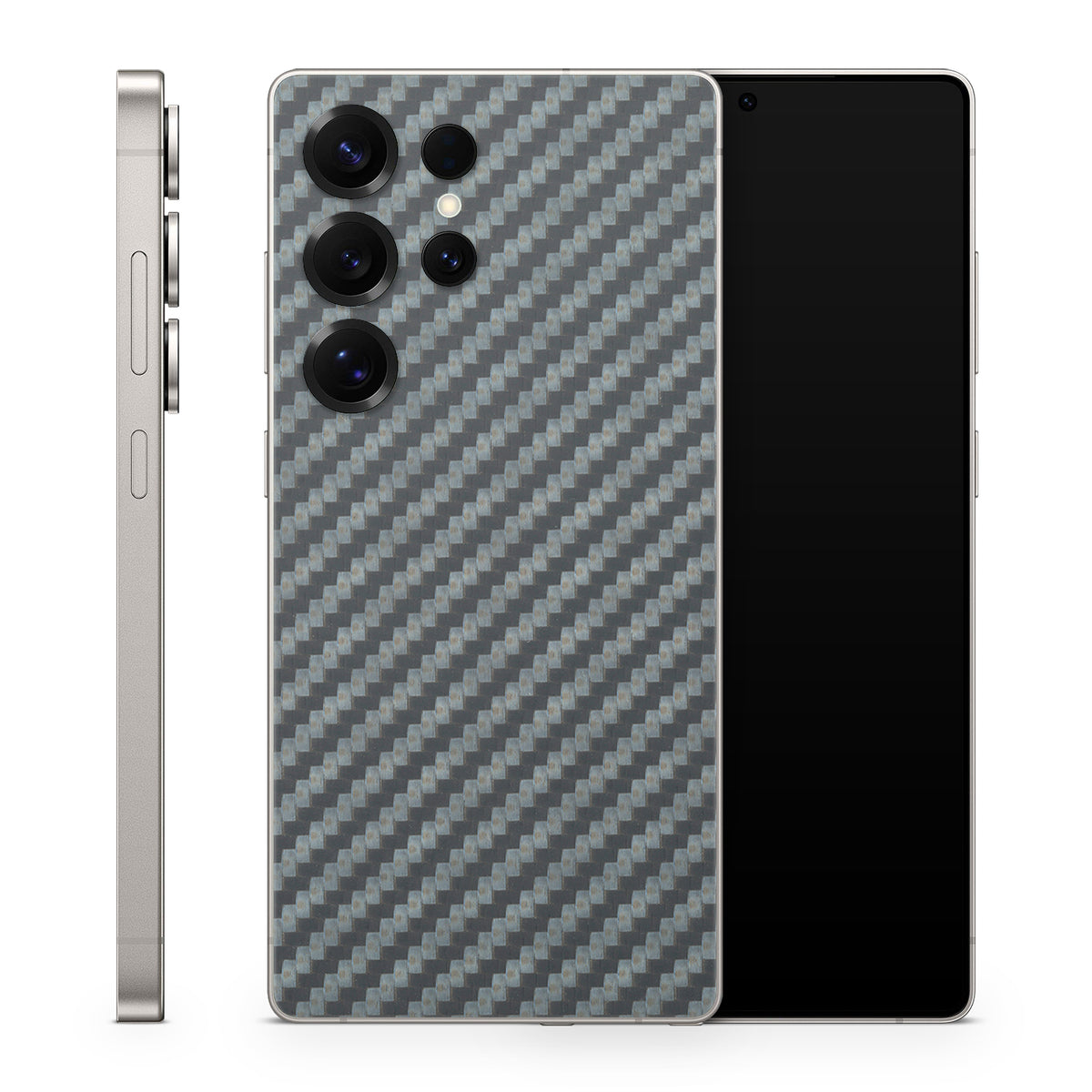 Grey Carbon Fiber | Back Only 