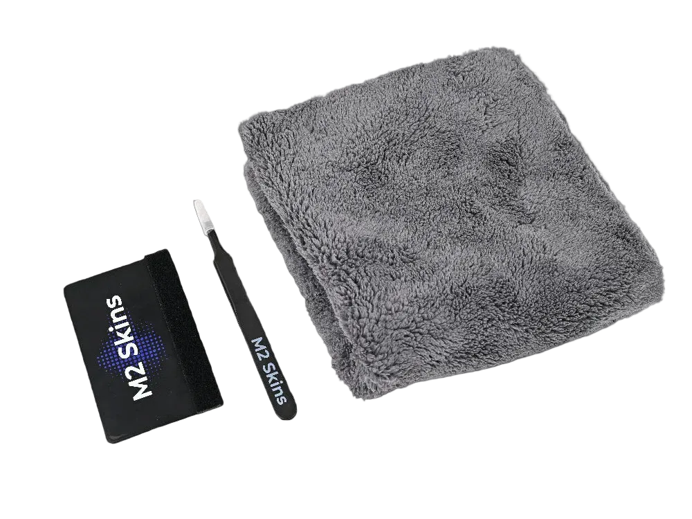 Pro Install Kit - Towel, Tweezers, and Squeegee