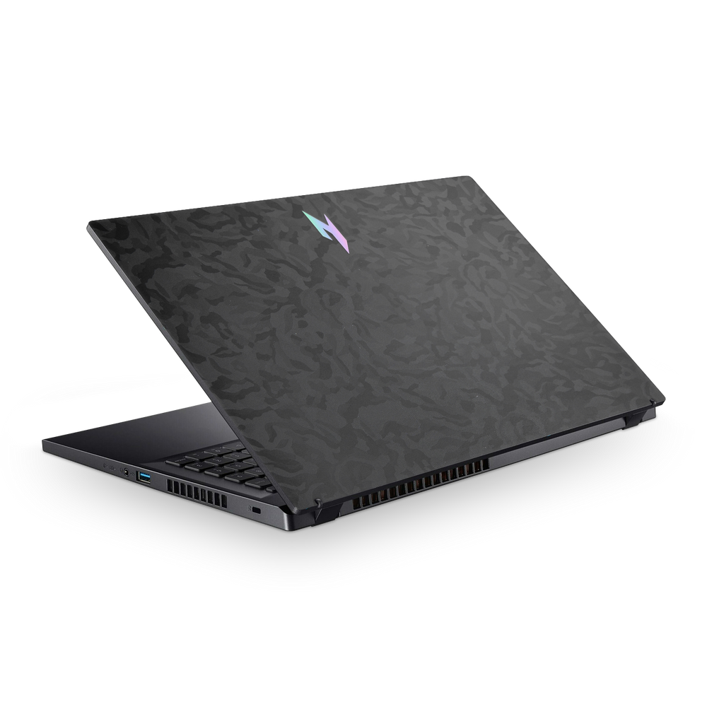 Acer Nitro V 2024 Essentials Black Camo Skin Wrap Cover