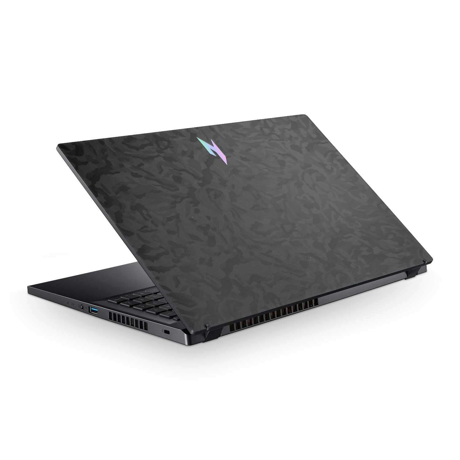 Acer Nitro V 2024 Essentials Black Camo Skin Wrap Cover