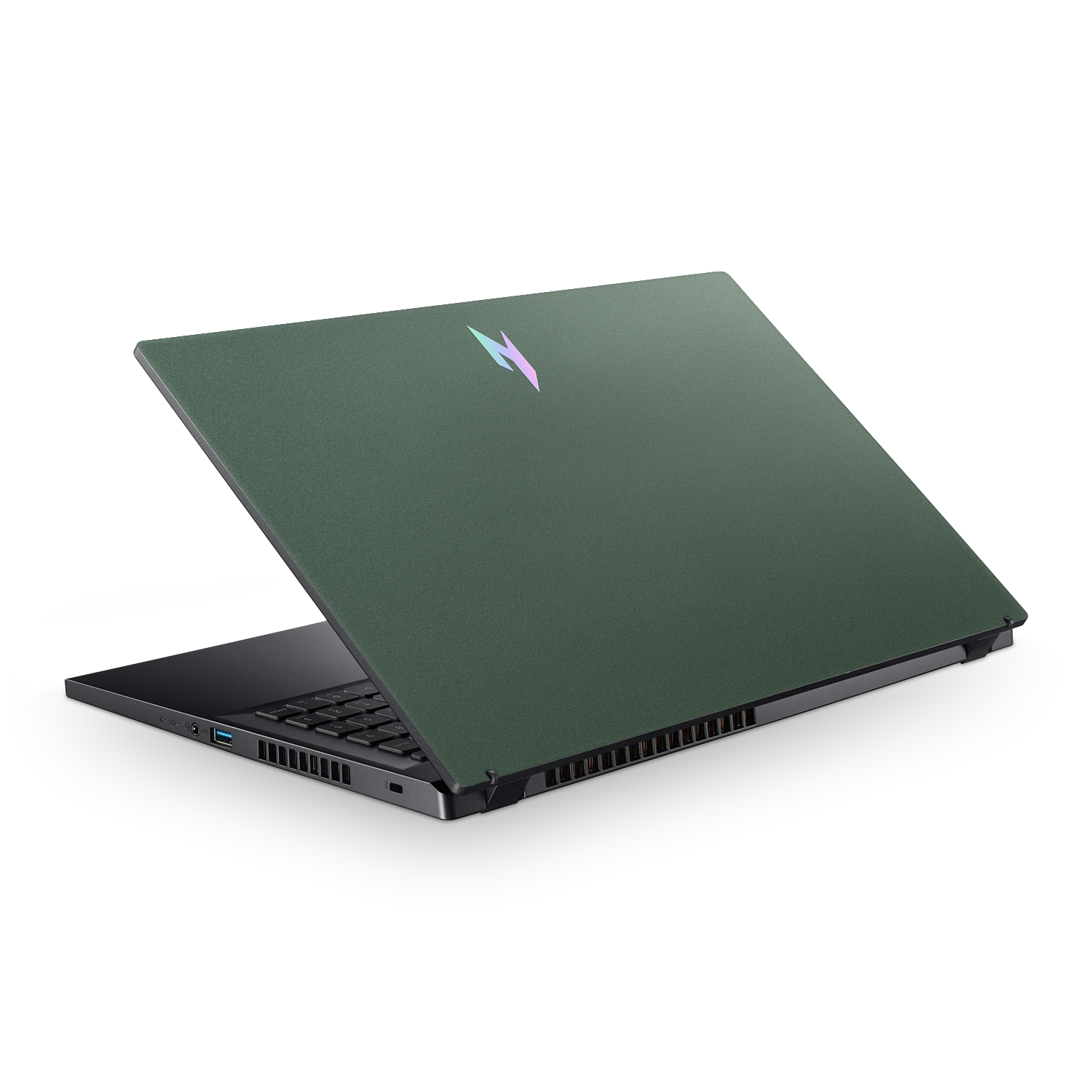 Acer Nitro V 2024 Essentials Matte Green Metallic Skin Wrap Cover