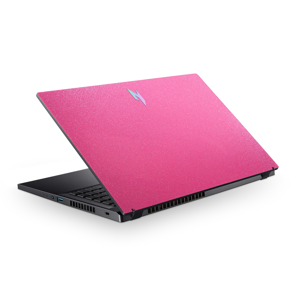 Acer Nitro V 2024 Essentials Pink Glitterbomb Skin Wrap Cover