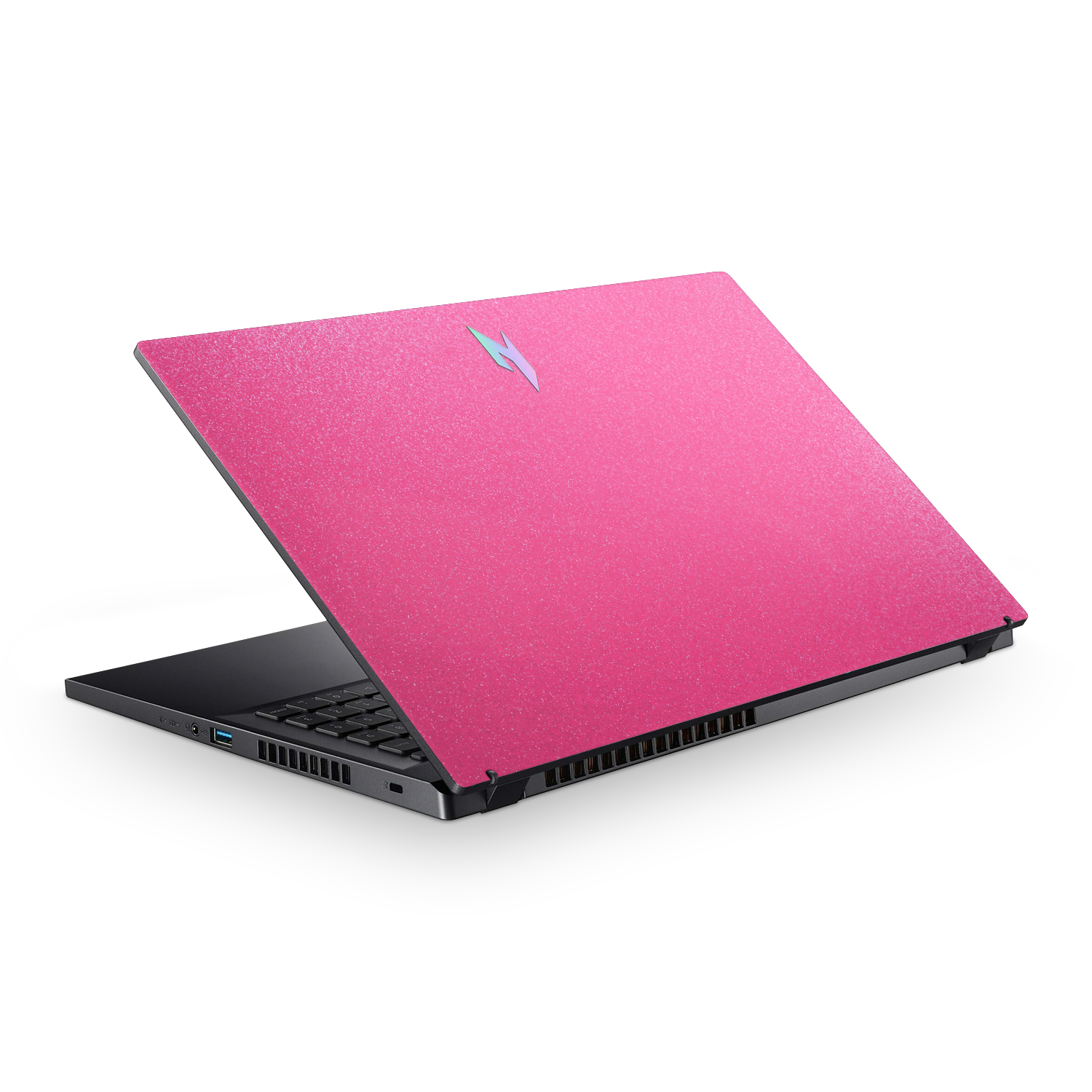 Acer Nitro V 2024 Essentials Pink Glitterbomb Skin Wrap Cover