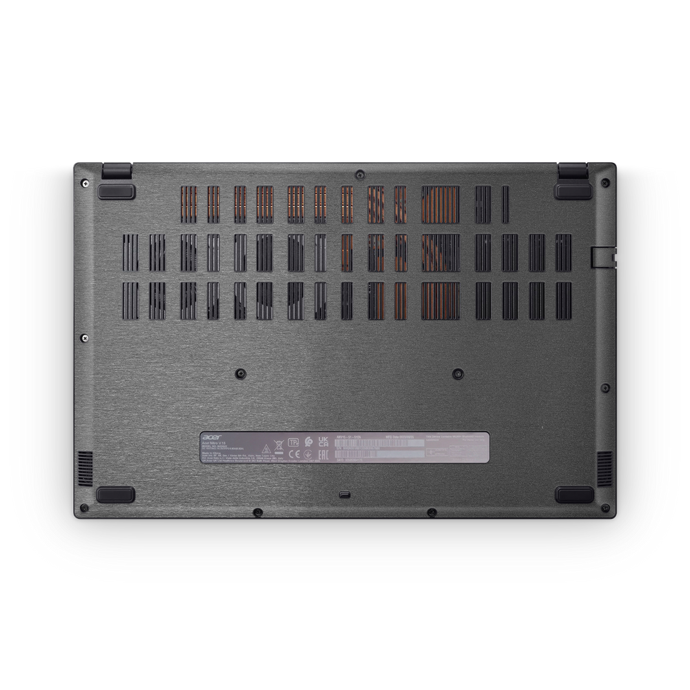 Acer Nitro V 2024 Professional Bottom Brushed Black Skin Wrap Cover