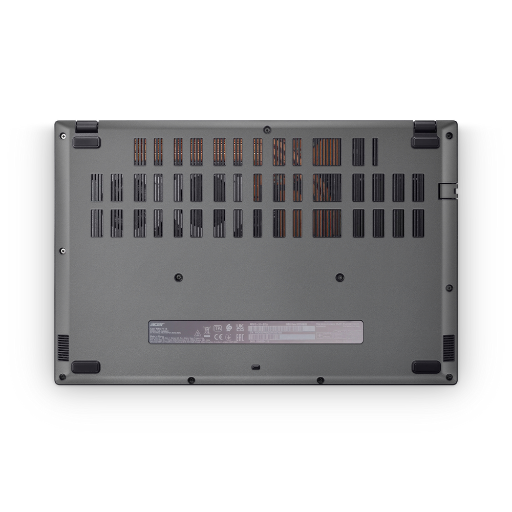 Acer Nitro V 2024 Professional Bottom Charcoal Grey Skin Wrap Cover