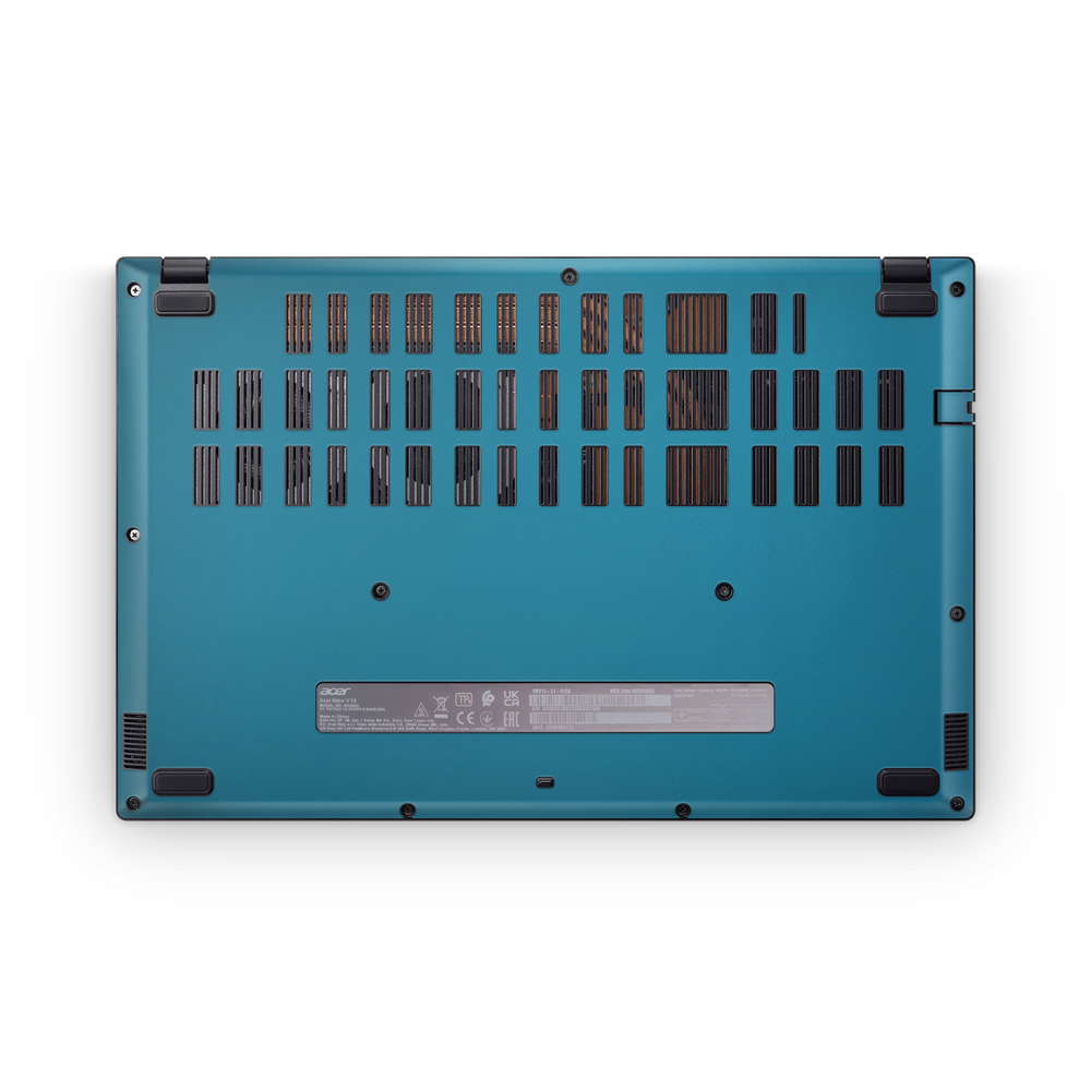 Acer Nitro V 2024 Professional Bottom Satin Ocean Shimmer Skin Wrap Cover