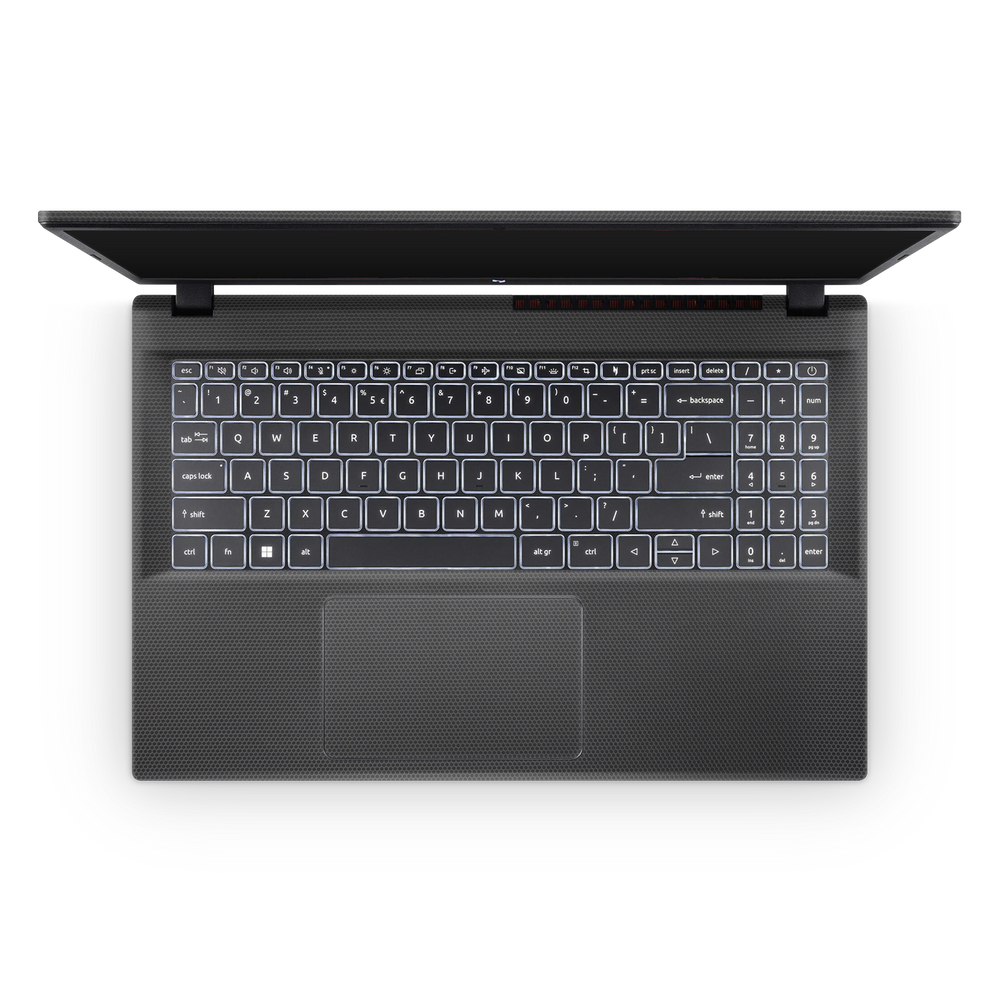 Acer Nitro V 2024 Professional Interior Black Matrix Skin Wrap Cover