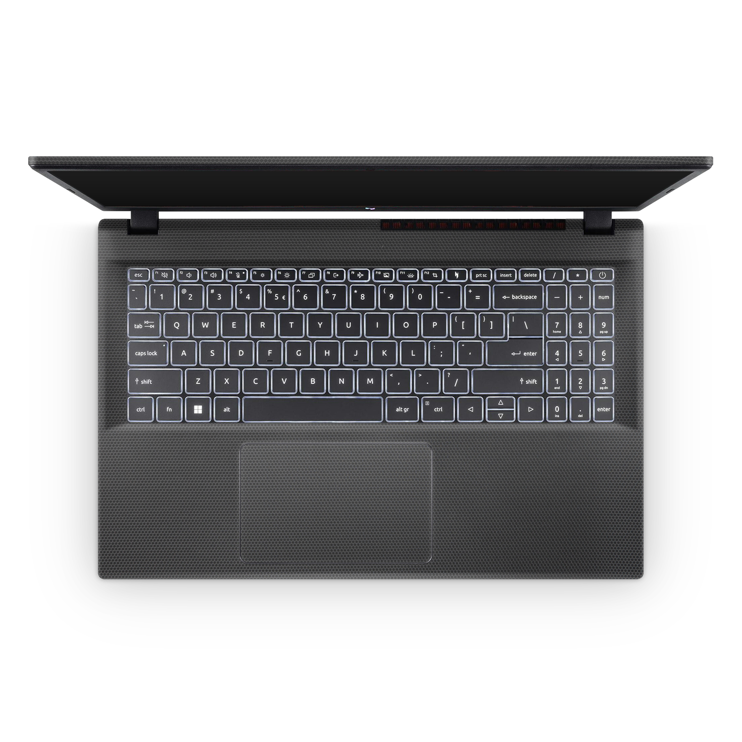 Acer Nitro V 2024 Professional Interior Black Matrix Skin Wrap Cover