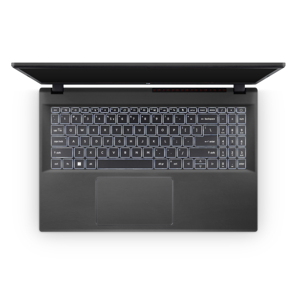 Acer Nitro V 2024 Professional Interior Matte Black Skin Wrap Cover