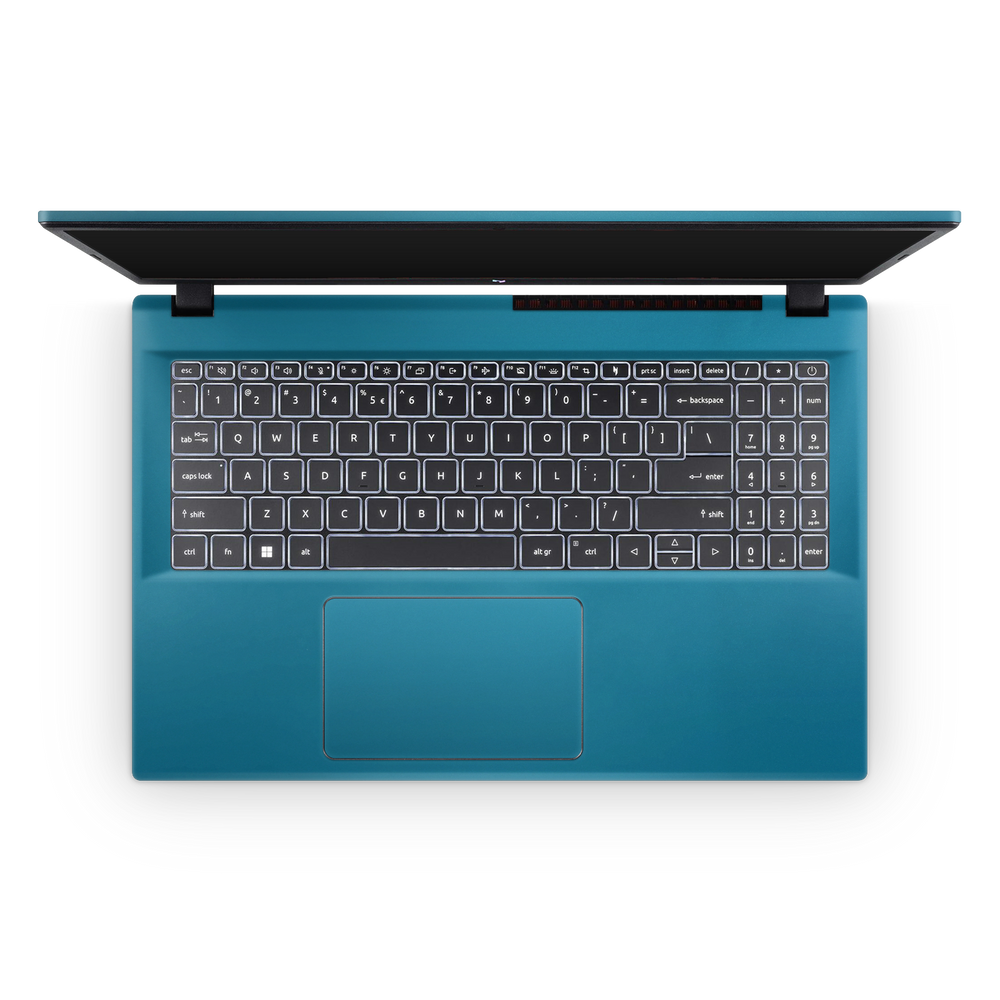 Acer Nitro V 2024 Professional Interior Satin Ocean Shimmer Skin Wrap Cover