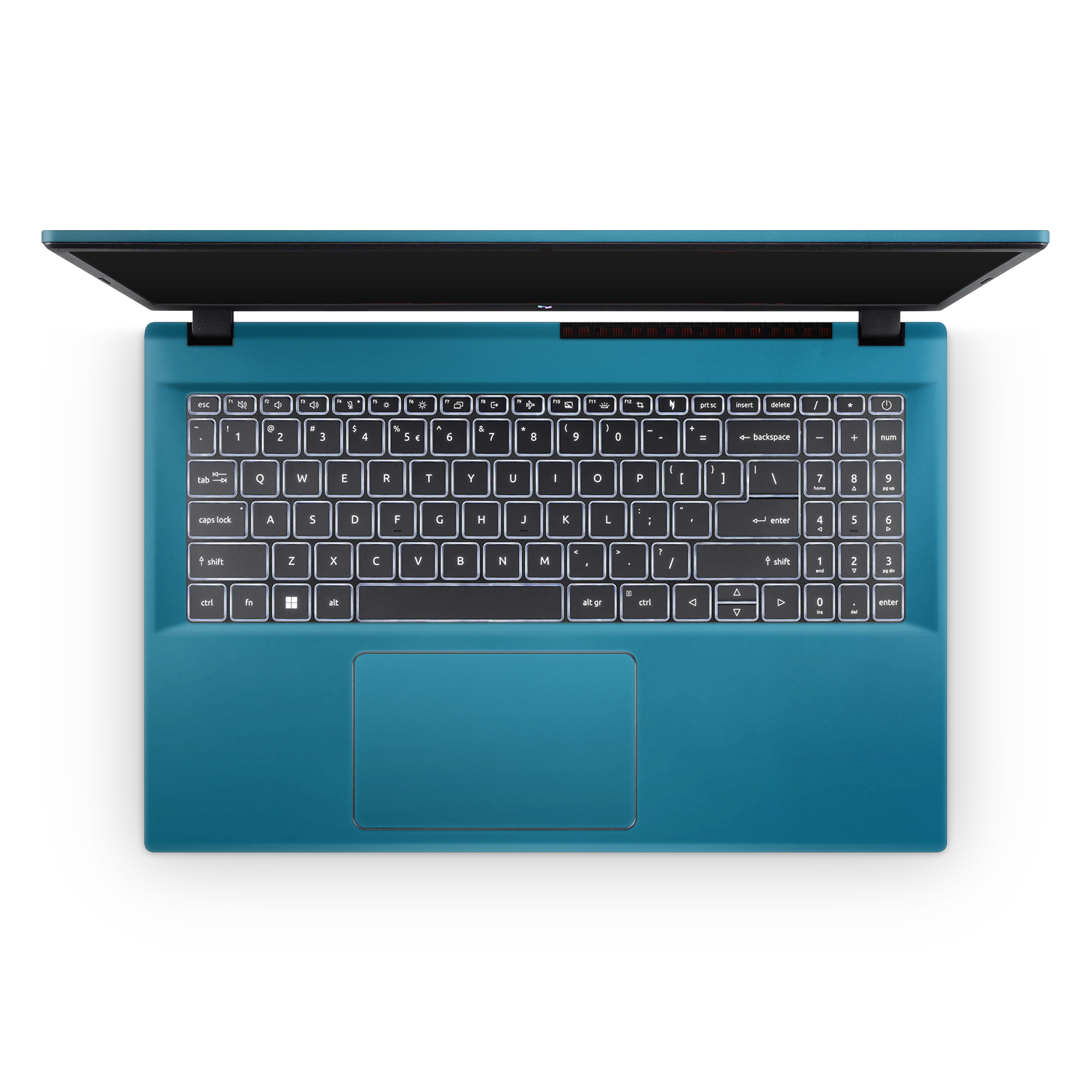 Acer Nitro V 2024 Professional Interior Satin Ocean Shimmer Skin Wrap Cover