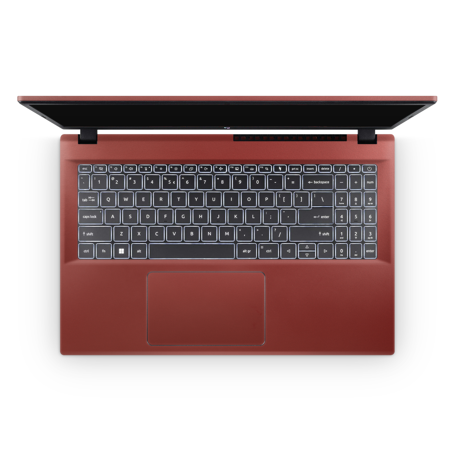 Acer Nitro V 2024 Professional Interior Vampire Red Skin Wrap Cover