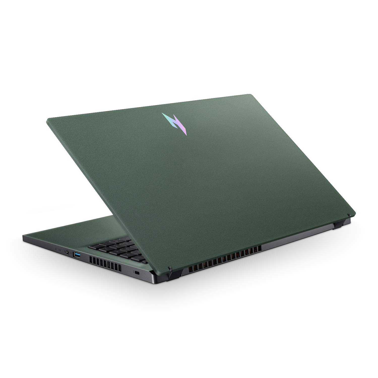 Acer Nitro V 2024 Professional Matte Green Metallic Skin Wrap Cover