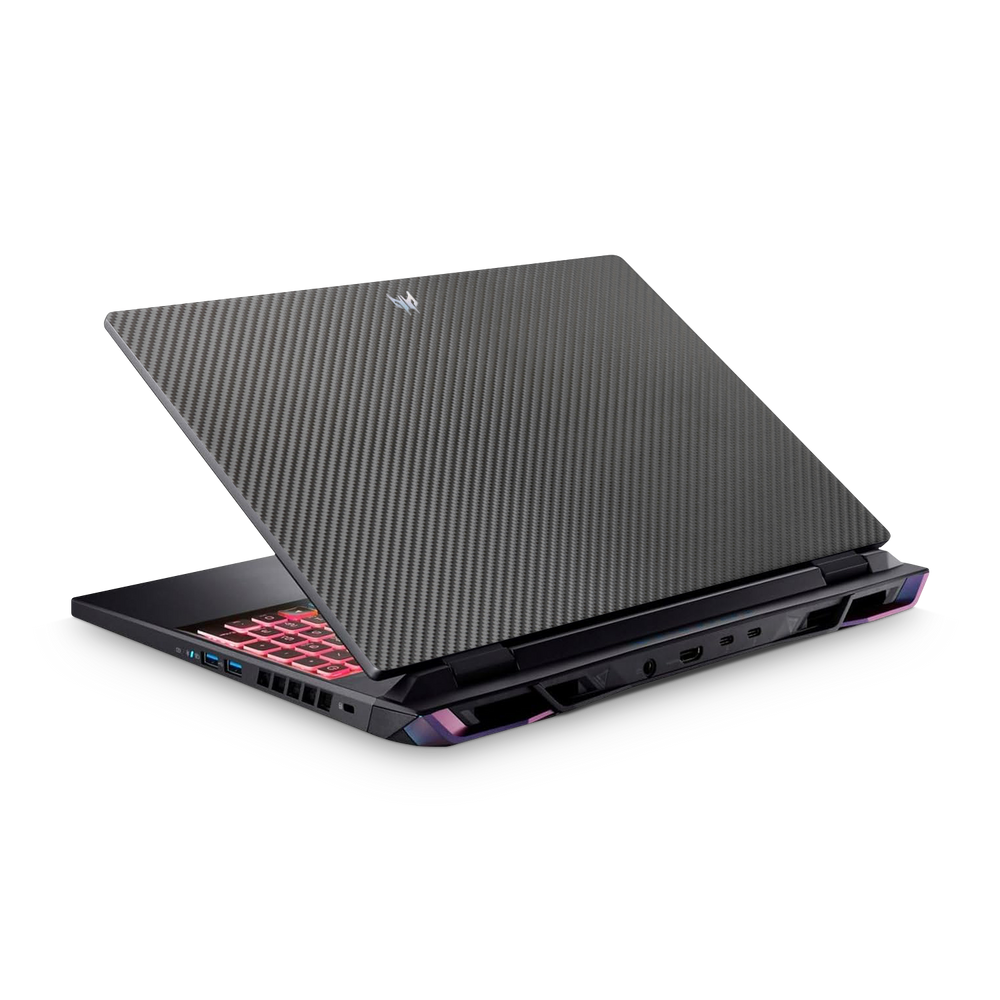 Acer Predator Helios Neo 16 2023 Essentials Black Carbon Fiber Skin Wrap Cover