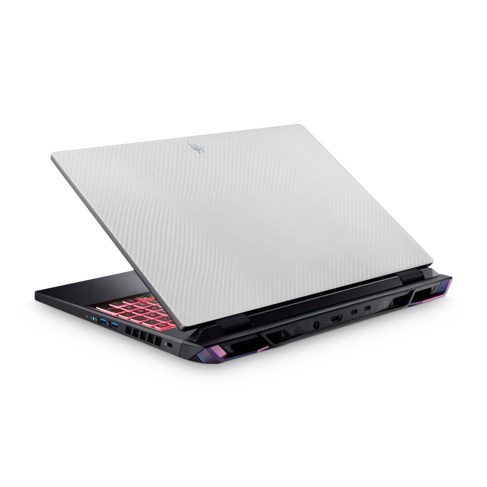 Acer Predator Helios Neo 16 2023 Essentials White Carbon Fiber Skin Wrap Cover