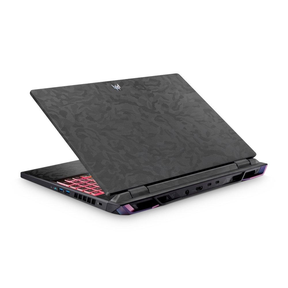 Acer Predator Helios Neo 16 2023 Professional Black Camo Skin Wrap Cover