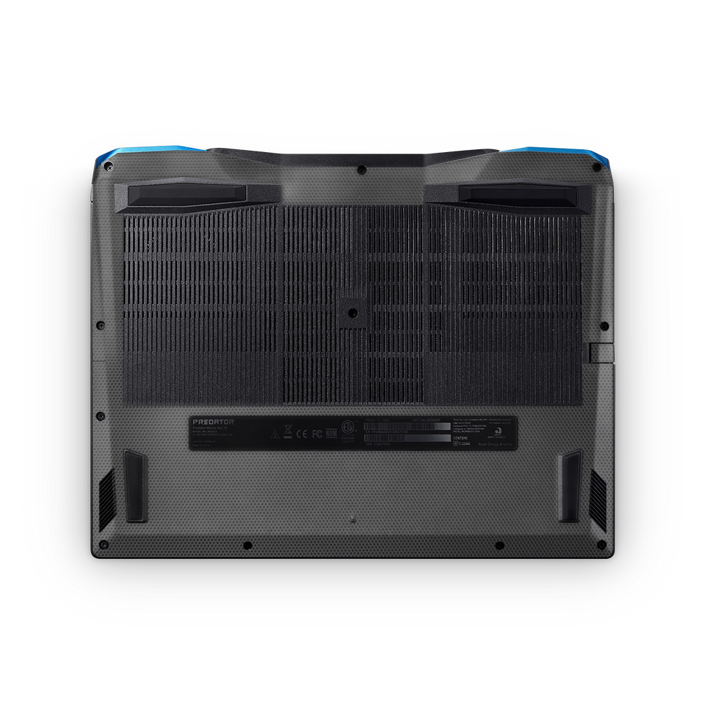 Acer Predator Helios Neo 16 2023 Professional Bottom Black Matrix Skin Wrap Cover