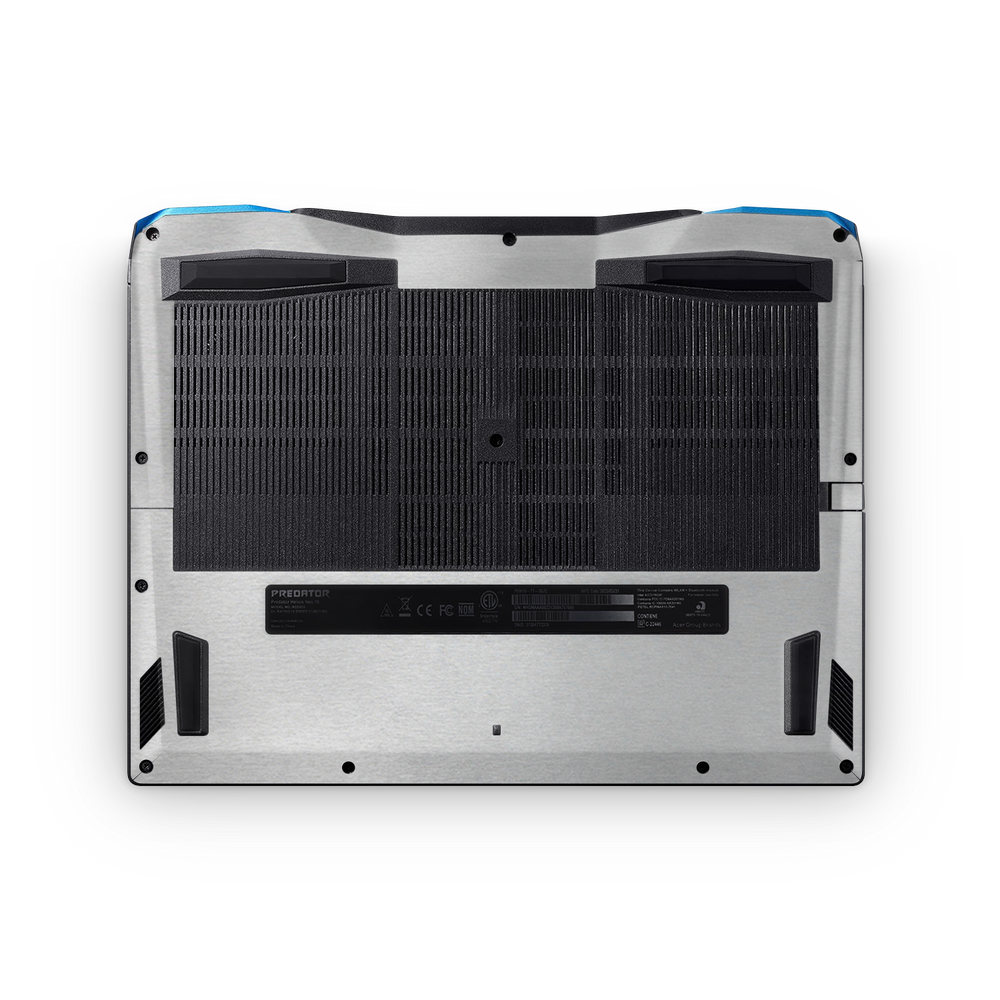 Acer Predator Helios Neo 16 2023 Professional Bottom Brushed Aluminum Skin Wrap Cover