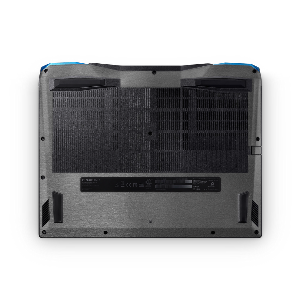 Acer Predator Helios Neo 16 2023 Professional Bottom Brushed Black Skin Wrap Cover