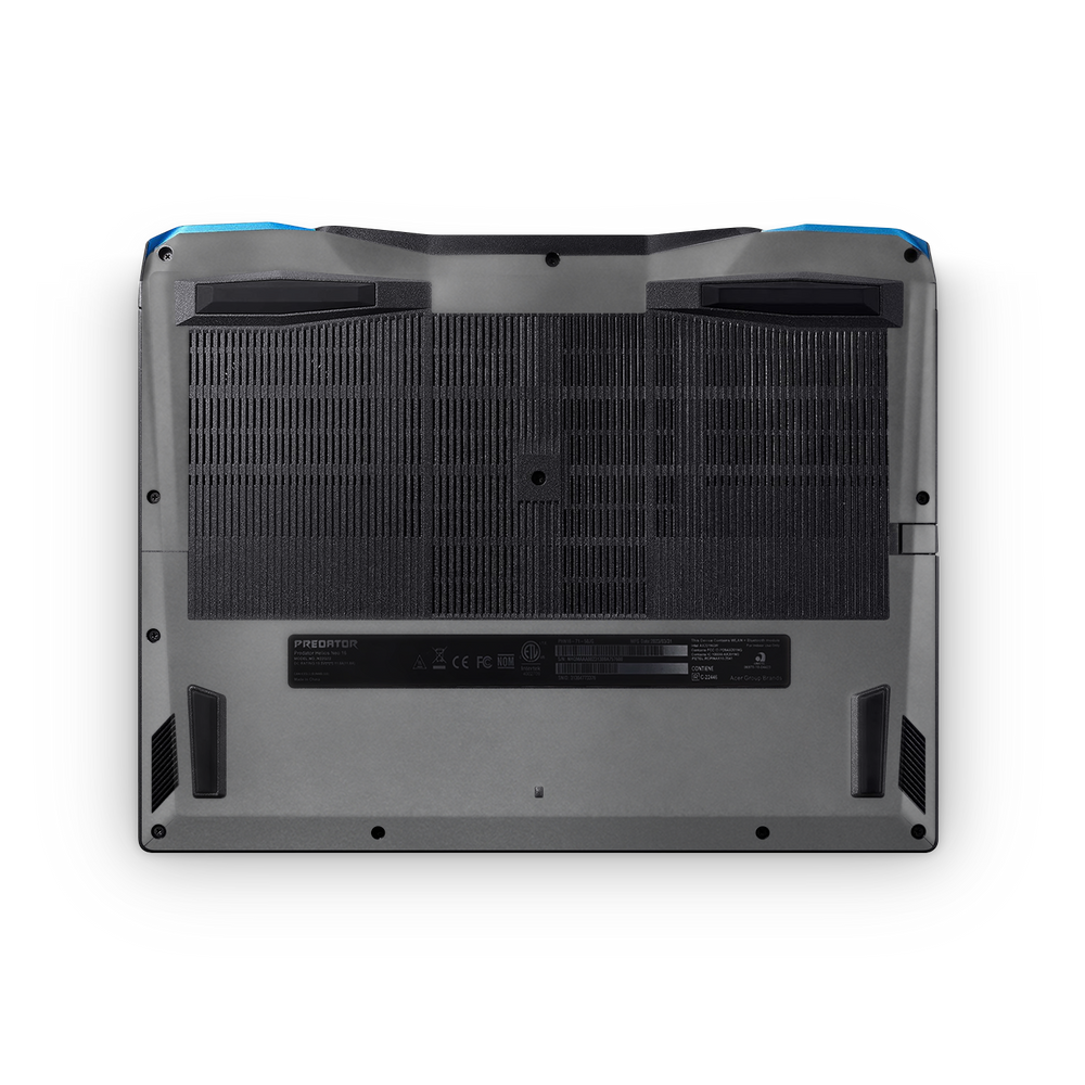 Acer Predator Helios Neo 16 2023 Professional Bottom Charcoal Grey Skin Wrap Cover