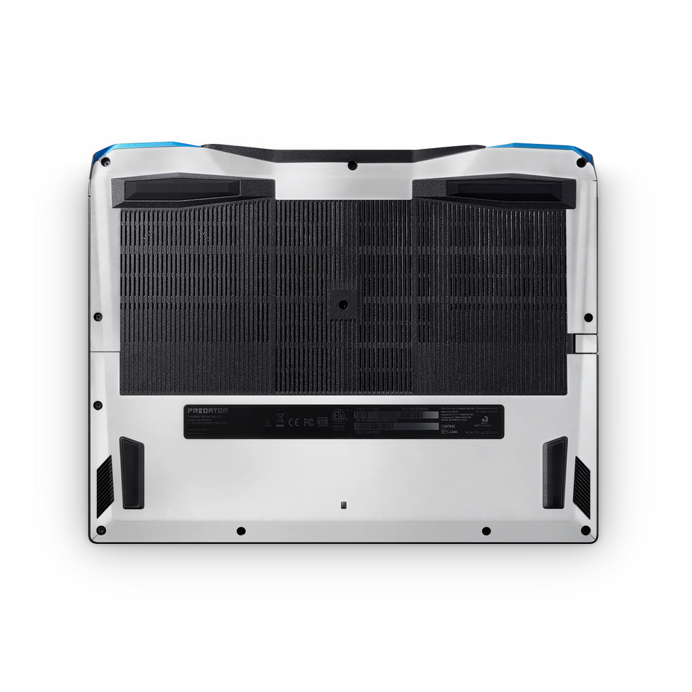 Acer Predator Helios Neo 16 2023 Professional Bottom Frosty Vanilla Skin Wrap Cover