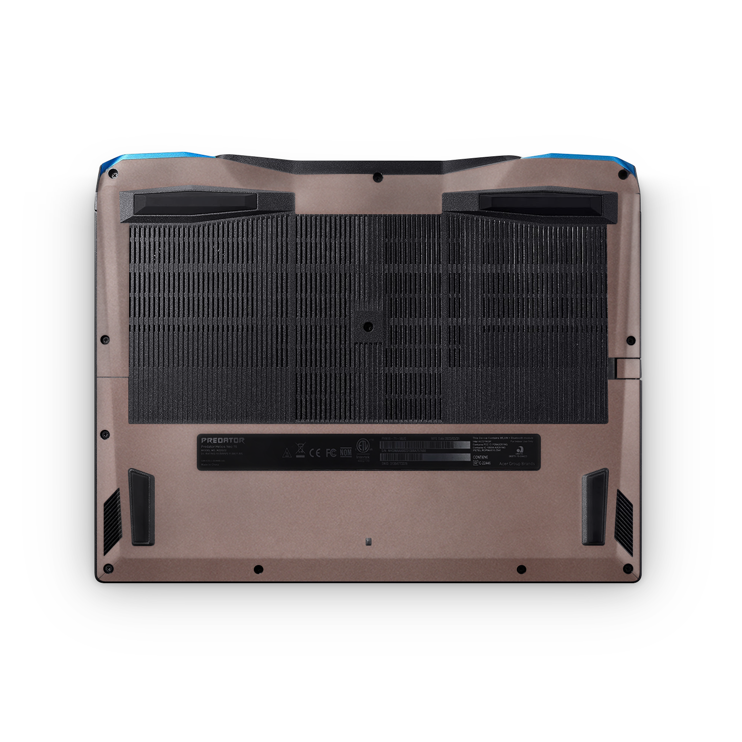 Acer Predator Helios Neo 16 2023 Professional Bottom Satin Frozen Berry Skin Wrap Cover
