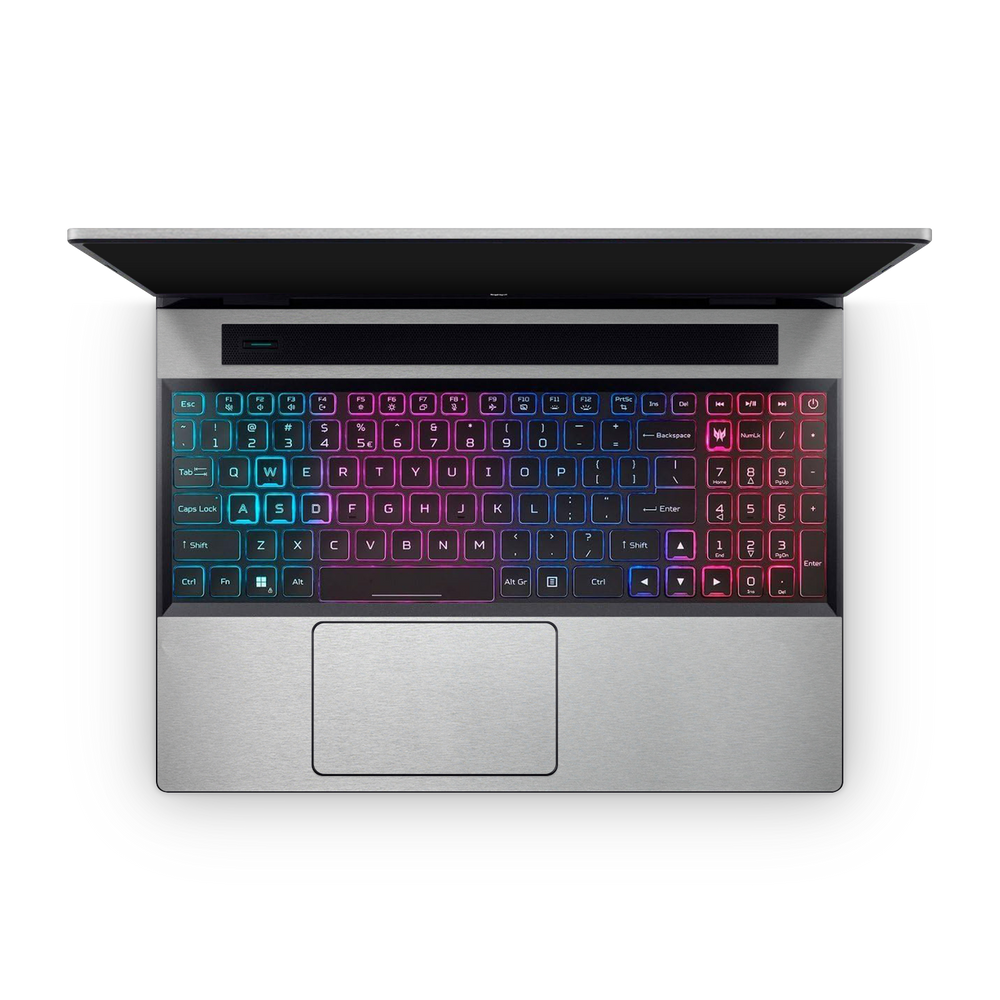 Acer Predator Helios Neo 16 2023 Professional Interior Brushed Aluminum Skin Wrap Cover