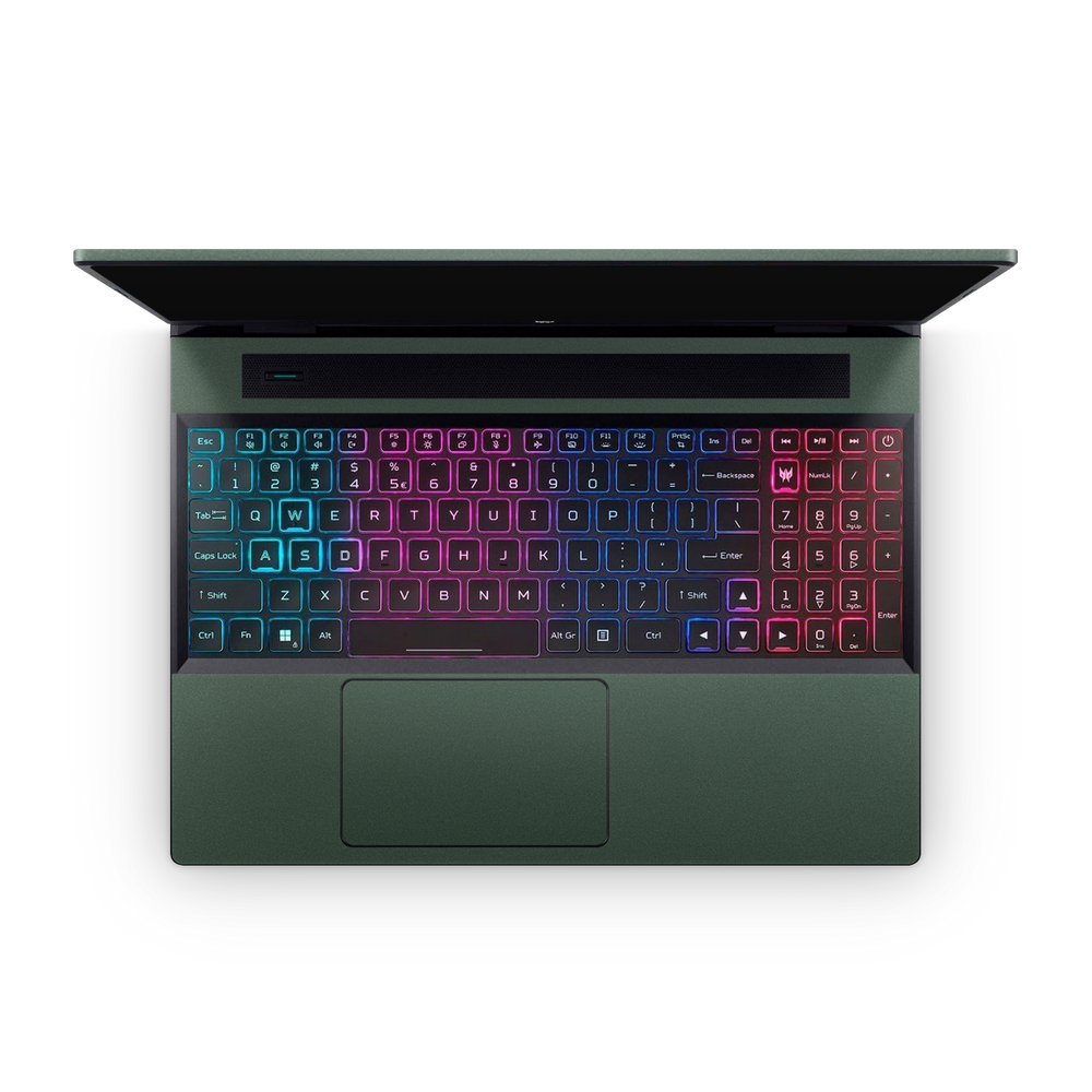 Acer Predator Helios Neo 16 2023 Professional Interior Matte Green Metallic Skin Wrap Cover