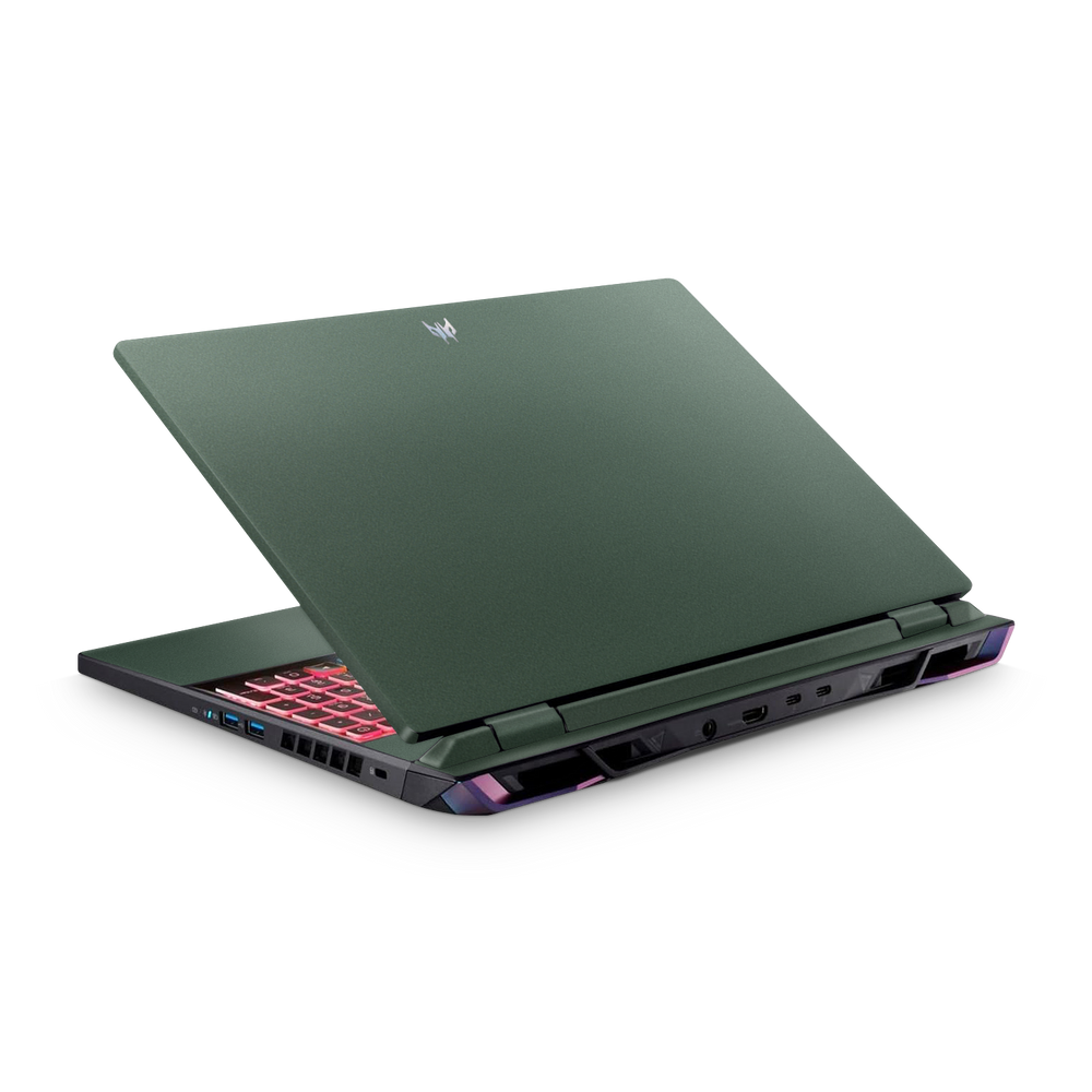 Acer Predator Helios Neo 16 2023 Professional Matte Green Metallic Skin Wrap Cover