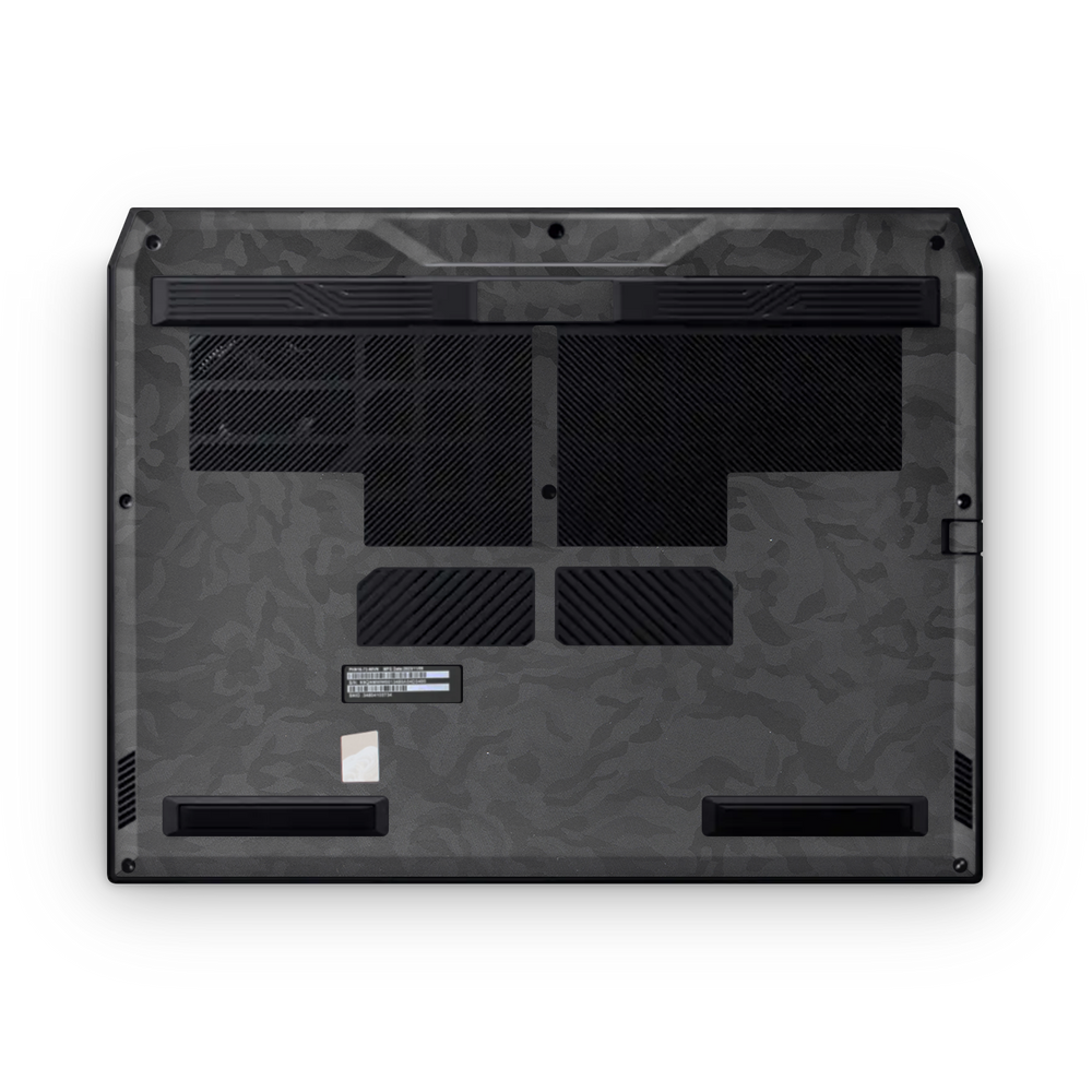 Acer Predator Helios Neo 16 2024 Professional Bottom Black Camo Skin Wrap Cover