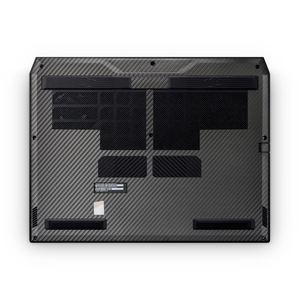 Acer Predator Helios Neo 16 2024 Professional Bottom Black Carbon Fiber Skin Wrap Cover