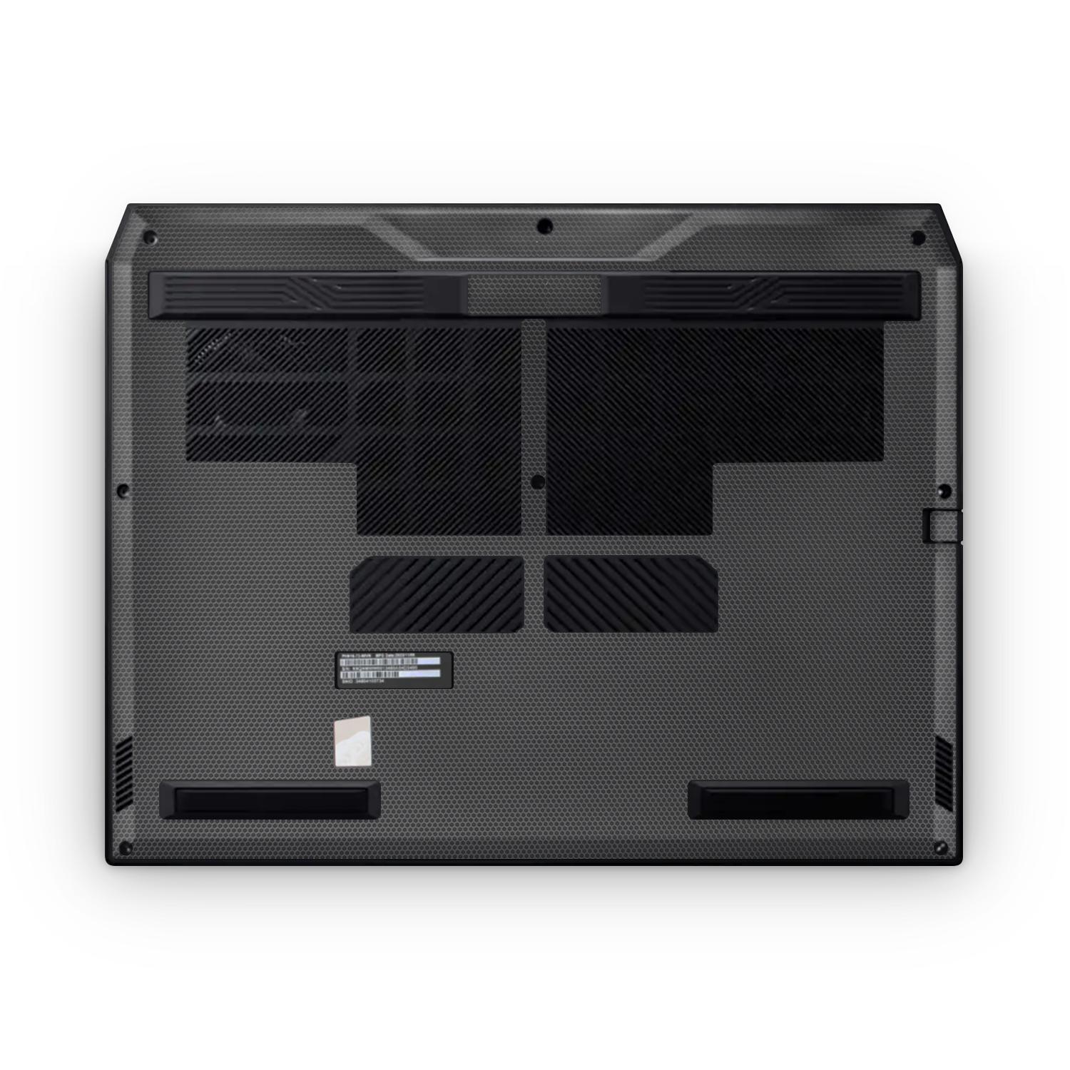 Acer Predator Helios Neo 16 2024 Professional Bottom Black Matrix Skin Wrap Cover