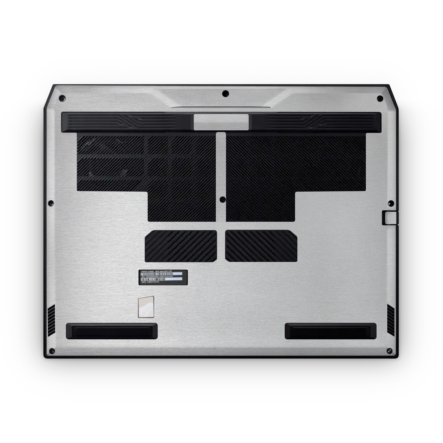 Acer Predator Helios Neo 16 2024 Professional Bottom Brushed Aluminum Skin Wrap Cover